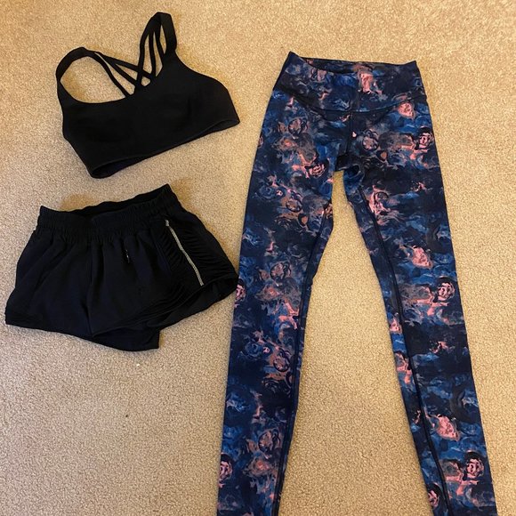 lululemon athletica Pants - Lululemon Sports Bra, Shorts and leggings